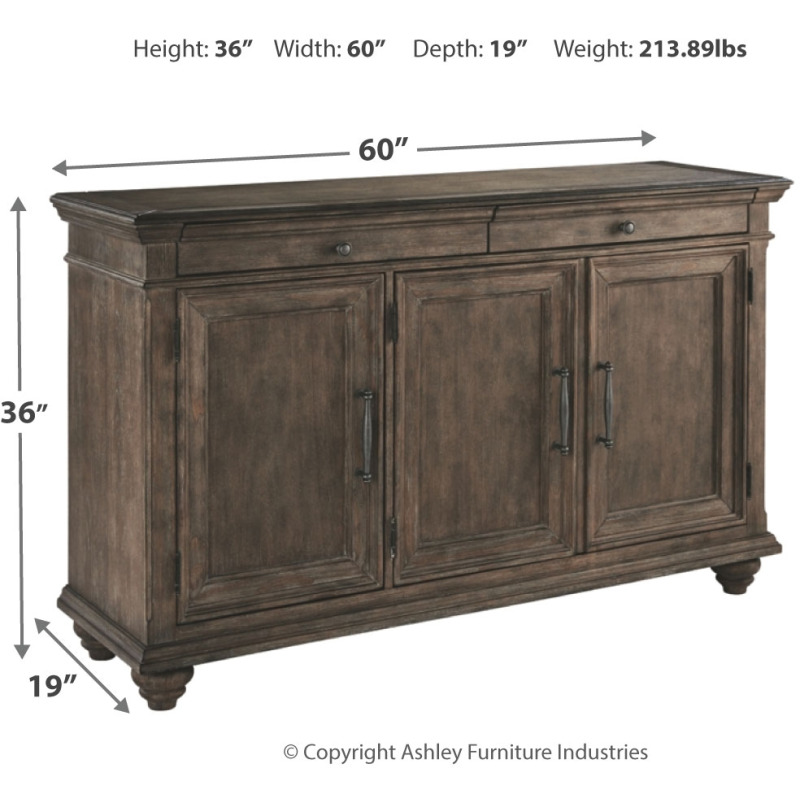 Johnelle Dining Room Server D776 60 Ashley Home Johnelle Dining Room Server D776 60