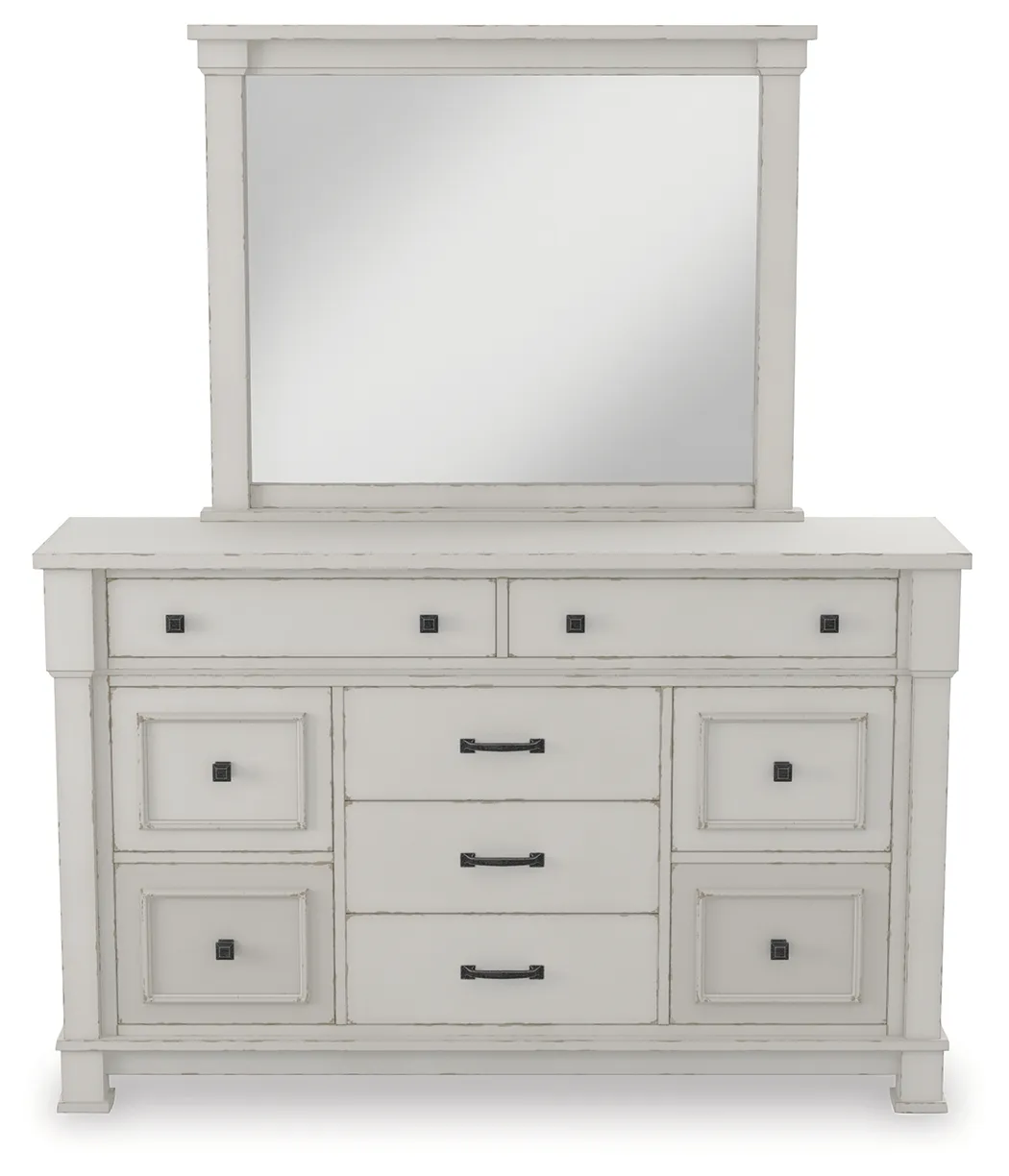 Jennily Dresser and Mirror B642B1 by Millennium by Ashley at