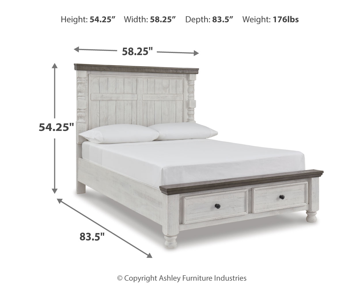 Havalance Full Panel Storage Bed B814B15 at Ashley HomeStore