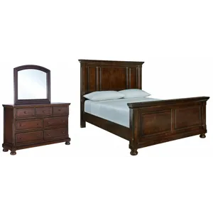 Porter 3 PC Queen Panel Bedroom Set