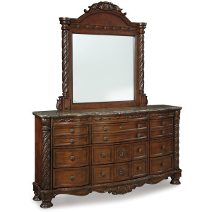 North Shore Dresser and Mirror