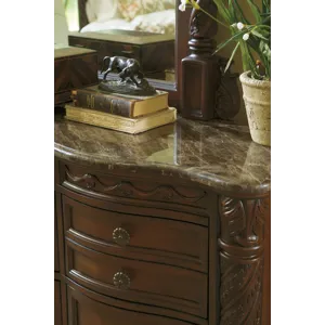 North Shore King Panel Bed, Dresser, Mirror, Chest and Nightstand