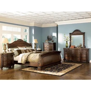 North Shore King Sleigh Bed