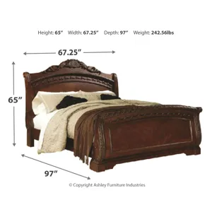 North Shore Queen Sleigh Bed