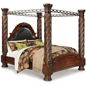 B553 King Canopy Bed