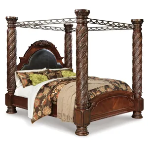 North Shore King Poster Bed with Canopy