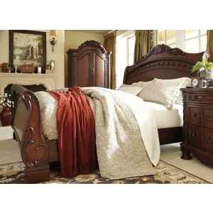 North Shore King Sleigh Bed