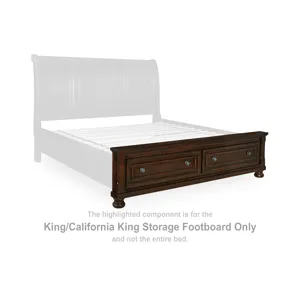 Porter King/California King Storage Footboard