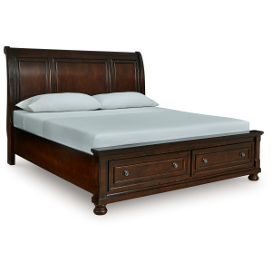 Porter California King Sleigh Storage Bed