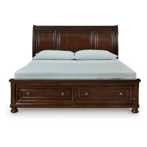 Porter California King Sleigh Storage Bed
