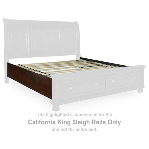 Porter California King Sleigh Rails