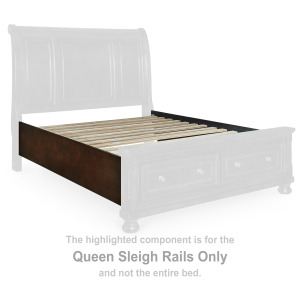 Porter Queen Sleigh Rails