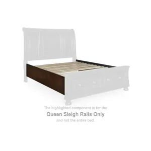Porter Queen Sleigh Rails