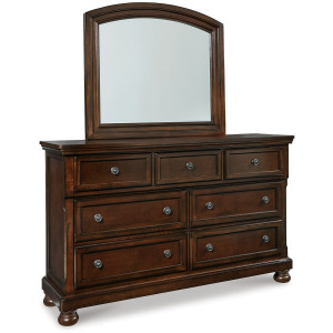 Porter Dresser and Mirror