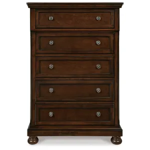 Porter Queen Sleigh Bed, Dresser, Mirror, Chest and Nightstand