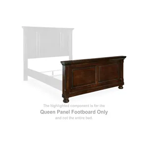 Porter Queen Panel Footboard