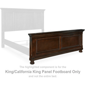 Porter King/California King Panel Footboard