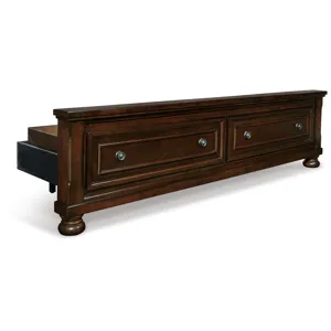 Porter King/California King Storage Footboard