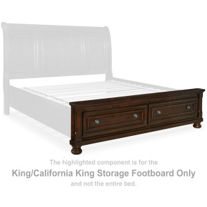 Palmer King/California King Storage Footboard