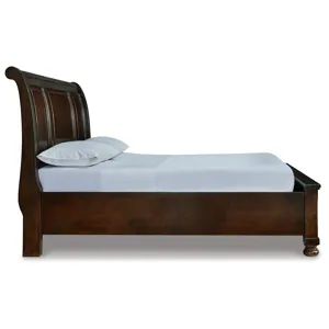 Porter Queen Sleigh Bed, Dresser, Mirror, Chest and Nightstand