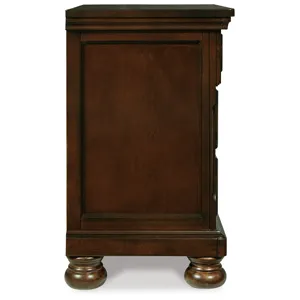 Porter California King Sleigh Bed and 2 Nightstands