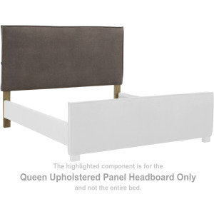 Krystanza Queen Upholstered Panel Headboard