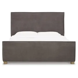 Krystanza Queen Upholstered Panel Bed