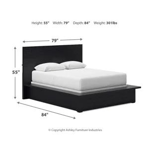 Londer Queen Panel Bed, Dresser and Mirror