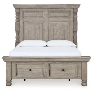 Harrastone Queen Panel Bed