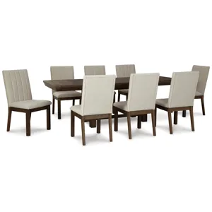 Dellbeck Dining Table and 8 Chairs