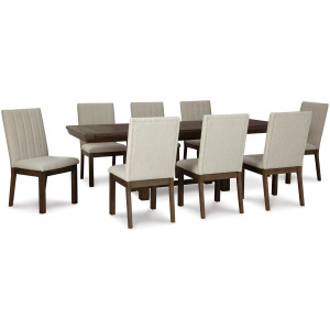 Dellbeck Dining Table and 8 Chairs