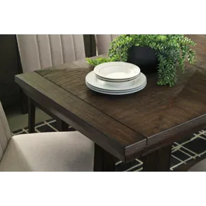 Dellbeck Dining Table with 8 Chairs and Server