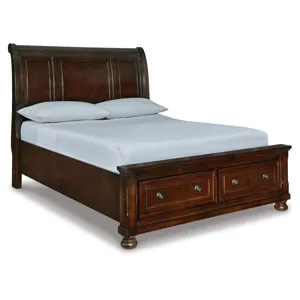 Porter Queen Sleigh Storage Bed