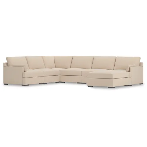 Regality 6-Piece Sectional and Ottoman