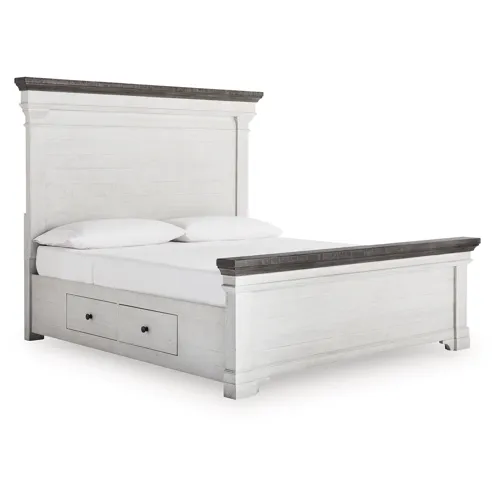 Havalance King Panel Storage Bed