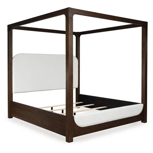 Breckington California King Upholstered Canopy Bed