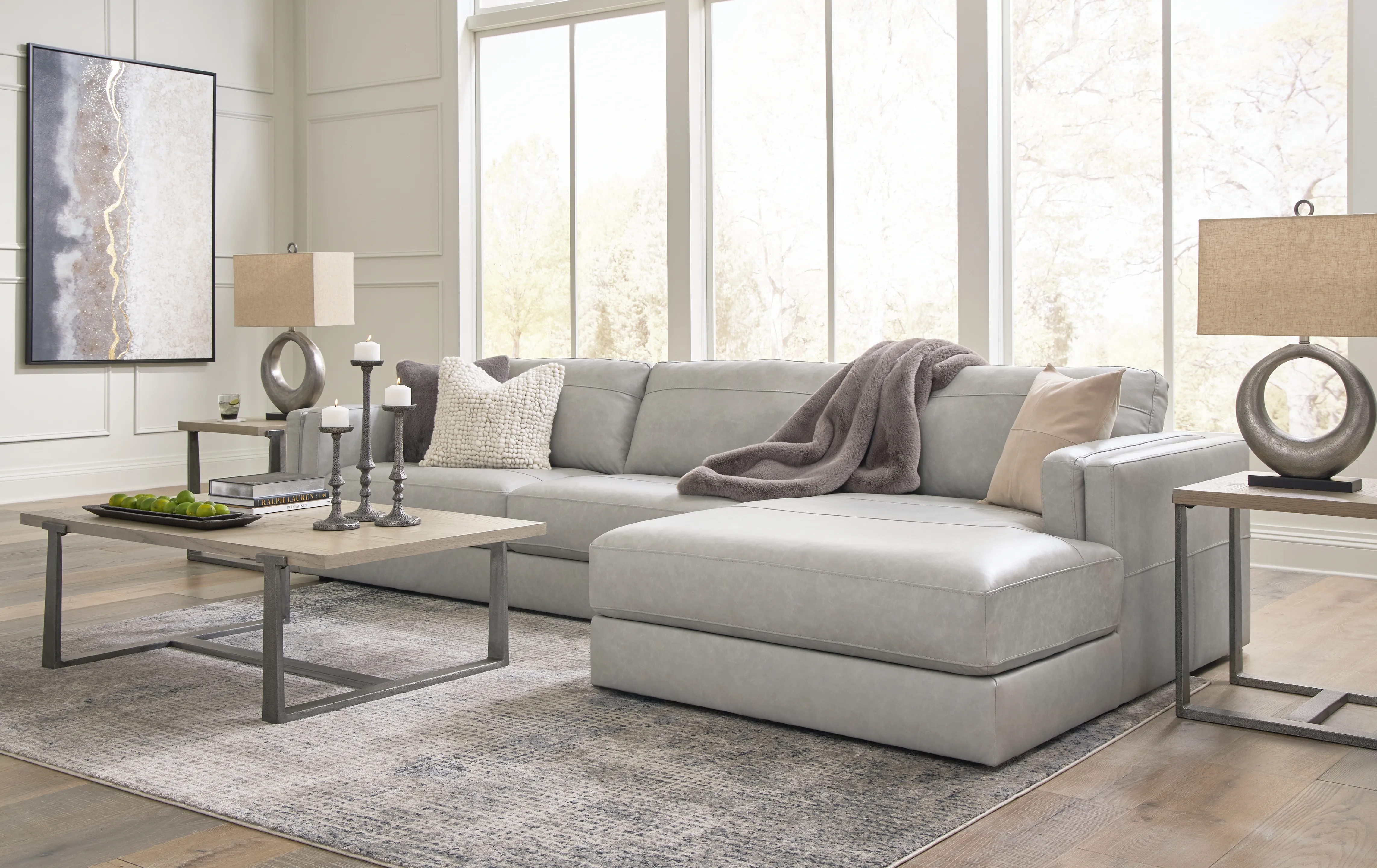 ASHLEY 57404 2PC SECTIONAL PKG 57404S2 by Millennium by Ashley at