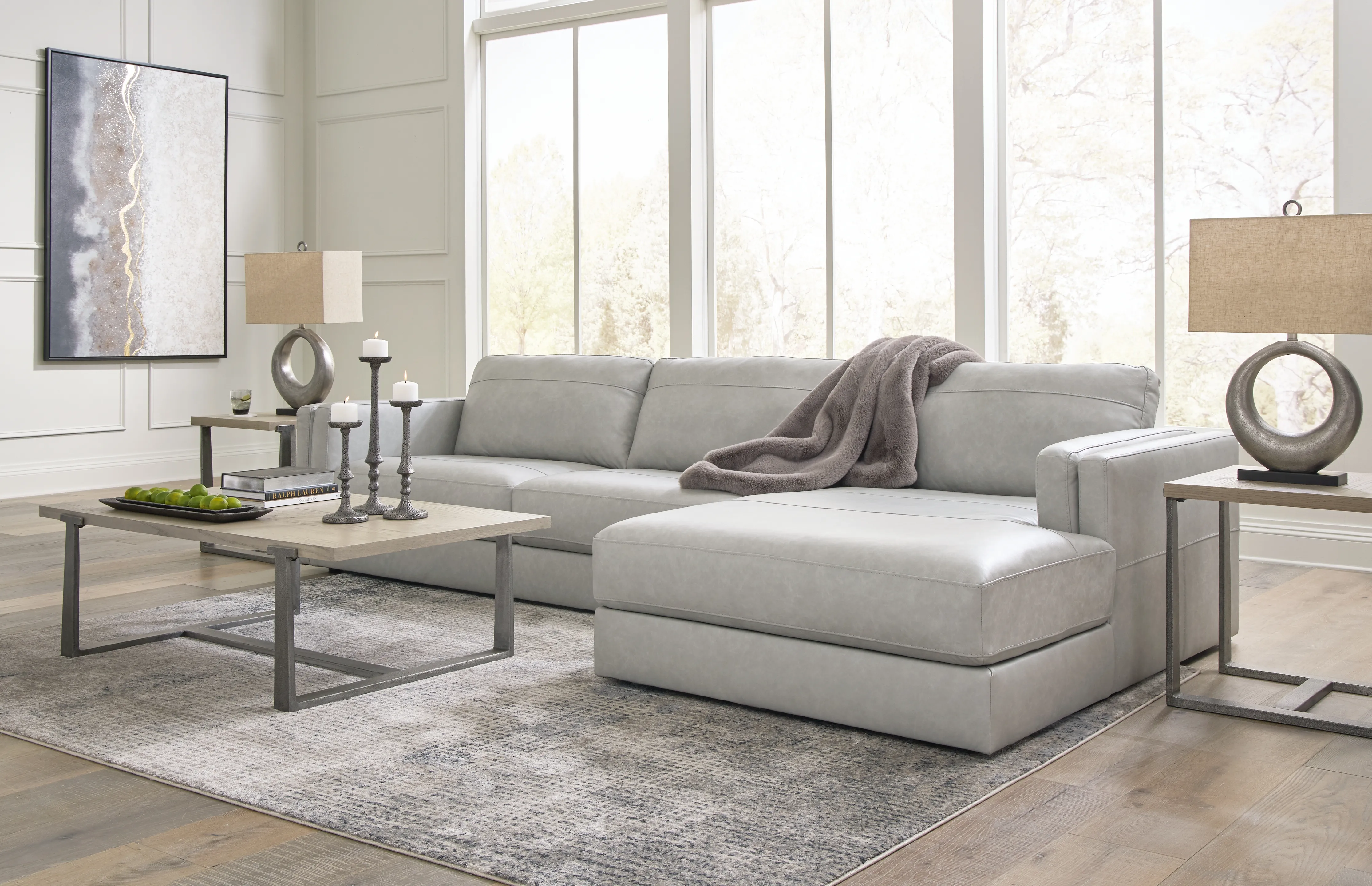 Amiata 2-Piece Sectional with Chaise 57404S2 by Millennium by