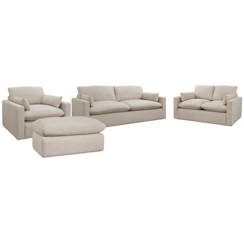 Unavailable: Refined Sofa, Loveseat, Oversized Chair and Ottoman