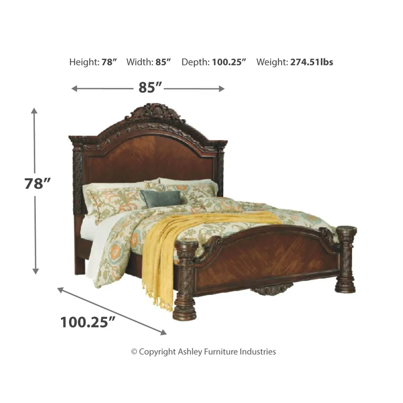 North Shore California King Panel Bed