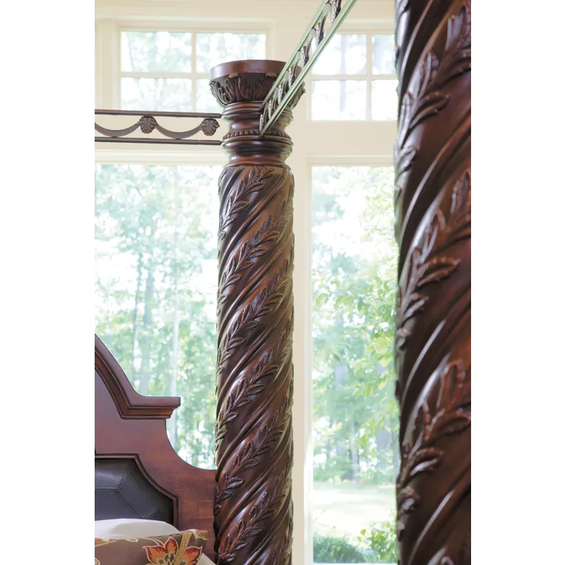 North Shore King Poster Bed with Canopy