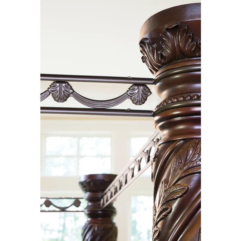 North Shore King Poster Bed with Canopy