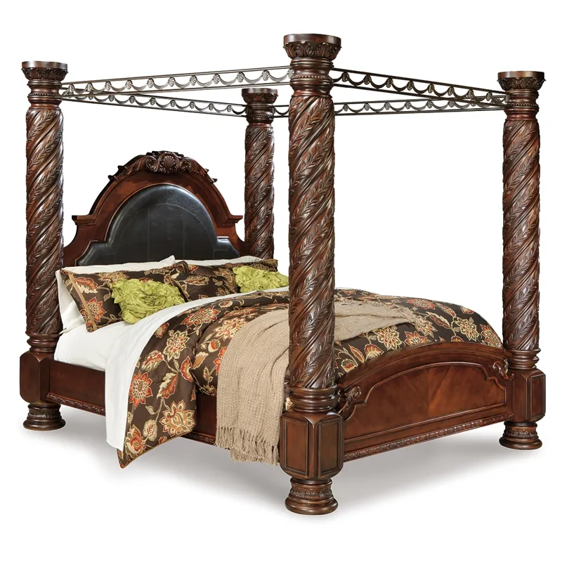 North Shore King Poster Bed with Canopy