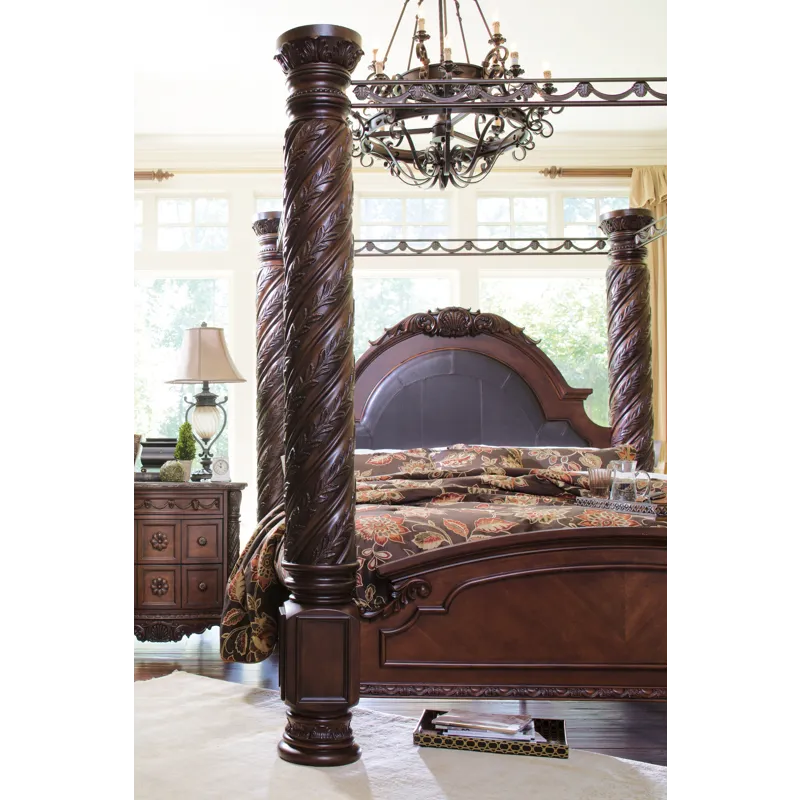 North Shore King Poster Bed with Canopy