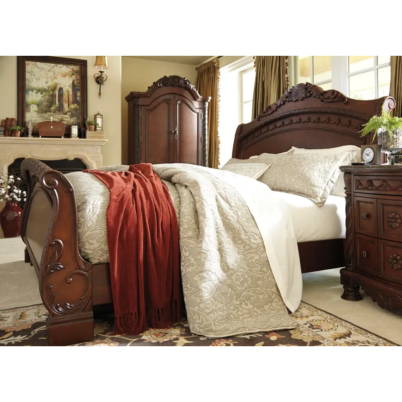 North Shore King Sleigh Bed
