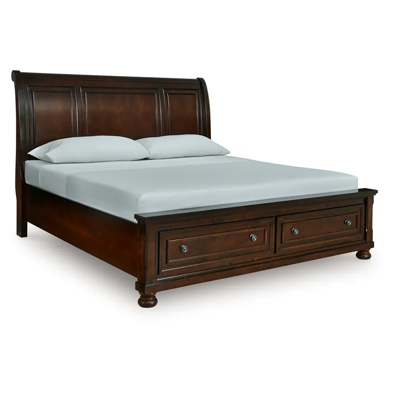 Porter California King Sleigh Storage Bed