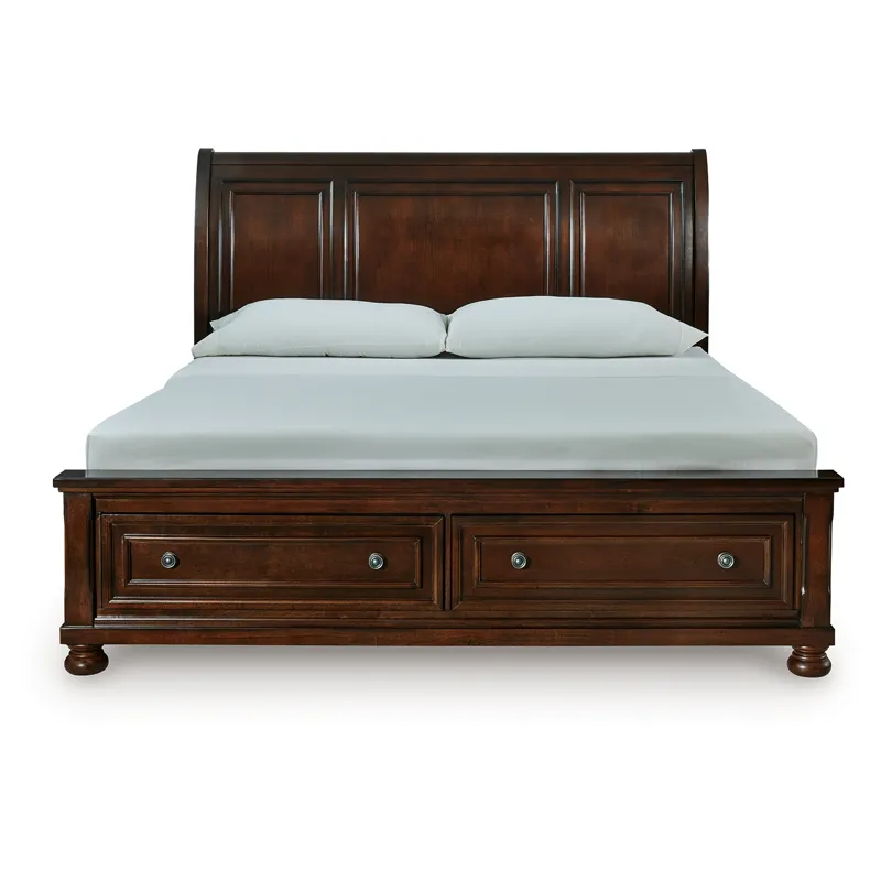 Porter California King Sleigh Storage Bed