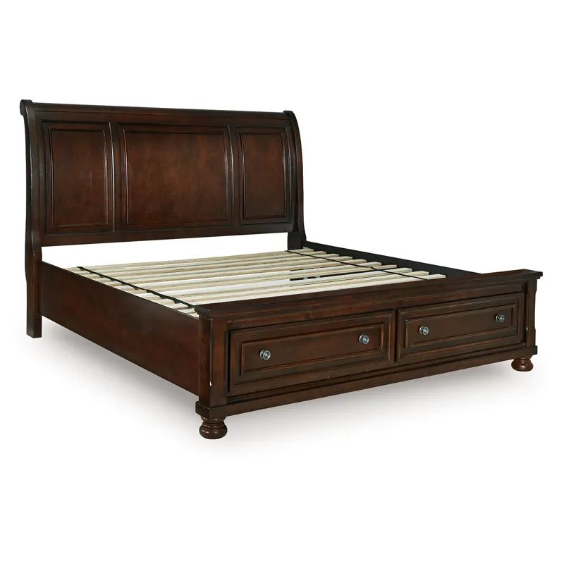 Porter California King Sleigh Storage Bed