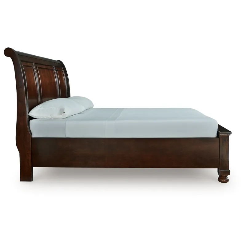 Porter California King Sleigh Storage Bed