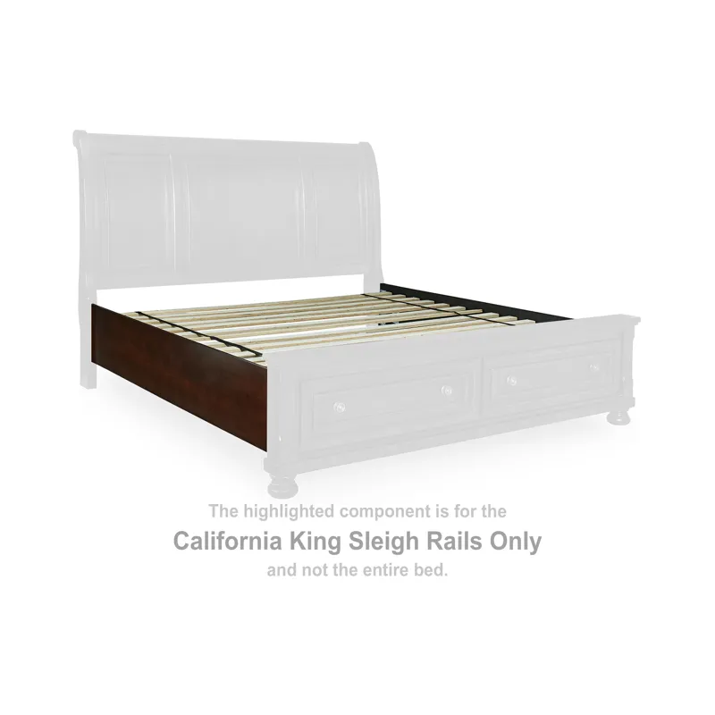 Porter California King Sleigh Rails